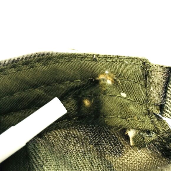 USMC Marine Corp Cap Vintage Camouflage RARE Officer Leaf Strap Back Vietnam - Picture 15 of 15